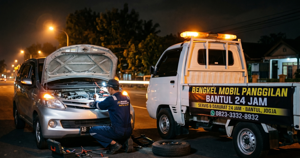 bengkel mobil panggilan 24 jam bantul