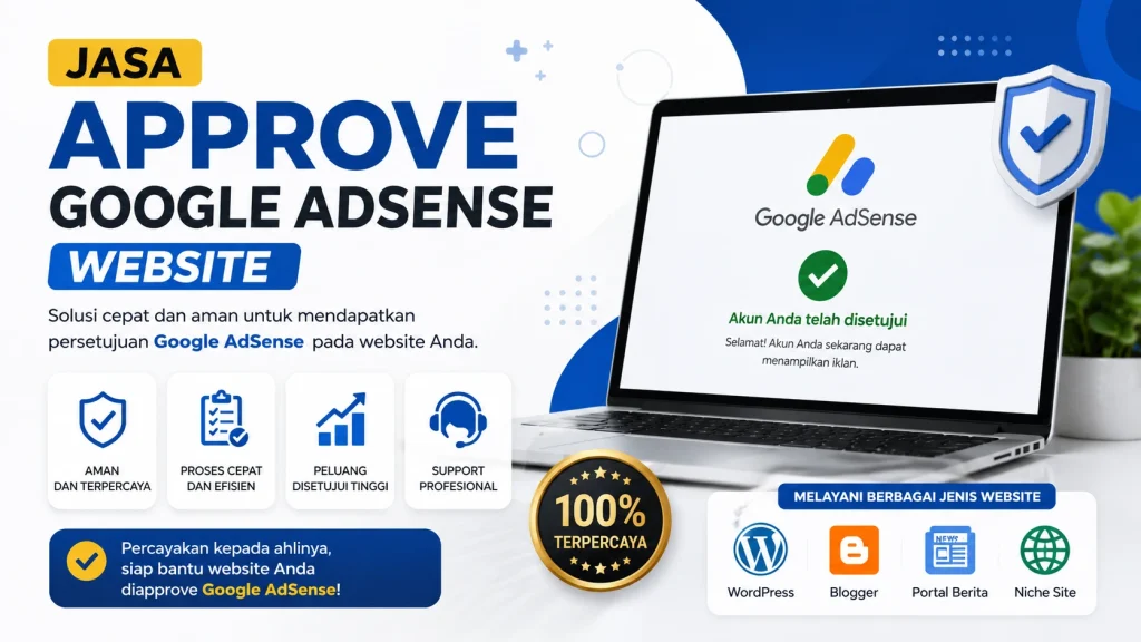 jasa approve google adsense website