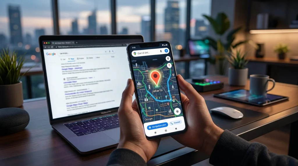Cara Google Maps Muncul Dan Mudah Ditemukan Saat Pencarian